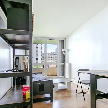 Apartamento Le Petit Auber&son Balcon, à 2 Pas De Paris Aubervilliers